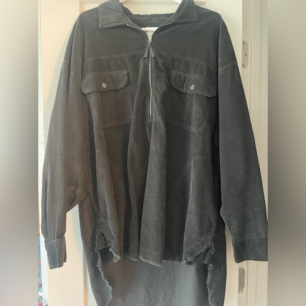 Aerie suede shacket